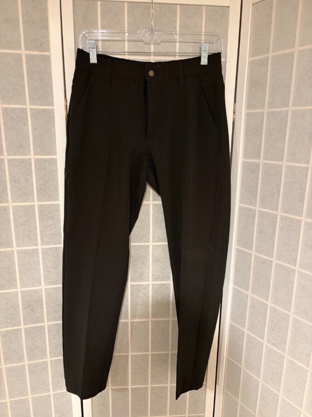 BYLT Premium Basics Kinetic Pants Men's Size 30 Black Performance Stretch - Picture 1 of 4